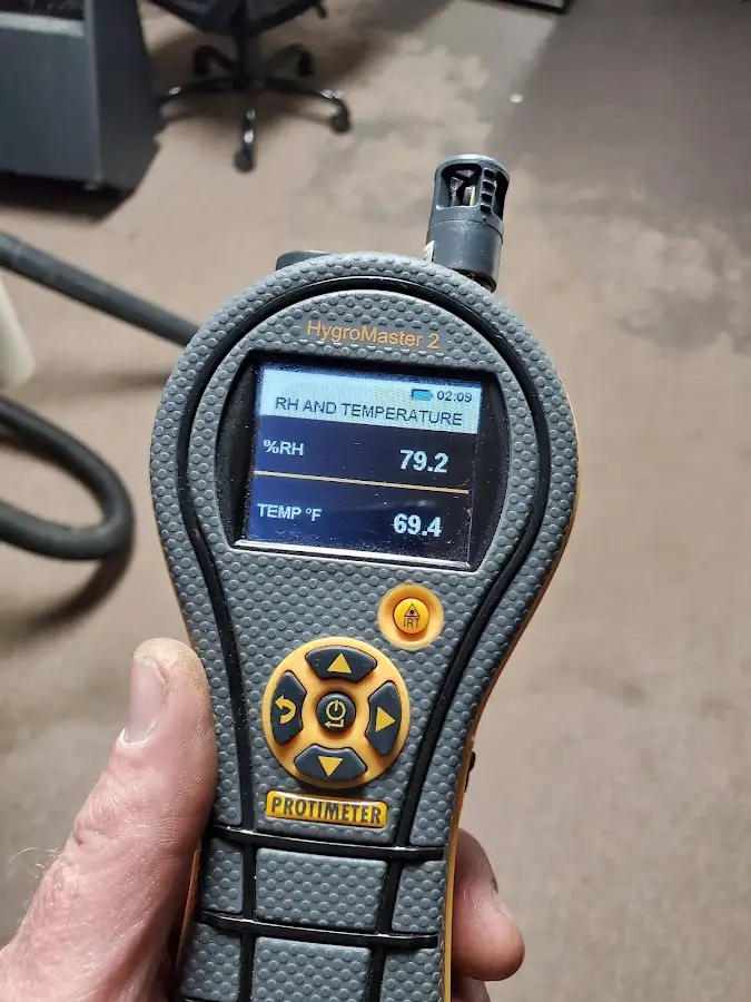 Moisture meter humidity assessment for Fire & Smoke Damage Restoration in Bealeton