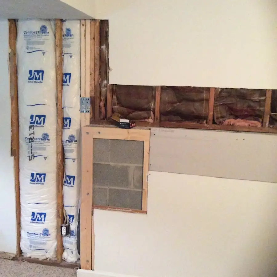Wall insulation replacement during Odor Removal & Deodorization in Bealeton